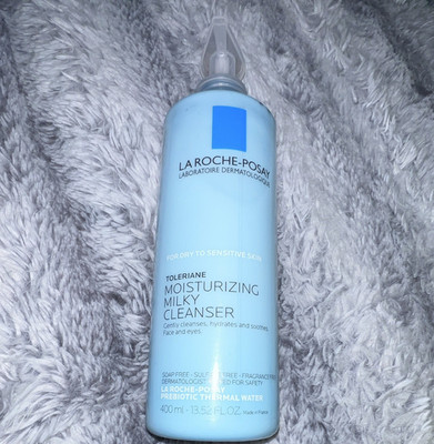 NEW La Roche-Posay Toleriane Milky Cleanser Fragrance-Free Dry Skin 13.52 oz
