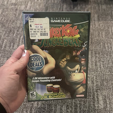 Nintendo Donkey Kong Jungle Beat (GameCube) Complete DK Bongos E10+ NTSC