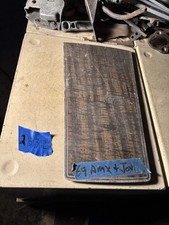 1968-1969 68 69 Amc Amx Javelin Console Lid Wood Grain Overlay