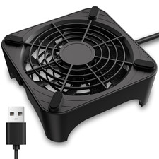 X1 USB Cooling Fan, 18Db Ultra Quiet 120Mm USB Computer Fan with Built-In Cable,