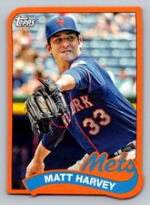 2014 Topps 1989 Die Cut Minis  Matt Harvey TM-44