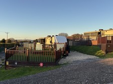 Static Caravan on pitch in Devon
