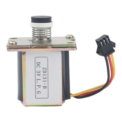 Secure and Reliable Connection DC3V ZD131B Solenoid Valve for Gas Water Heaters