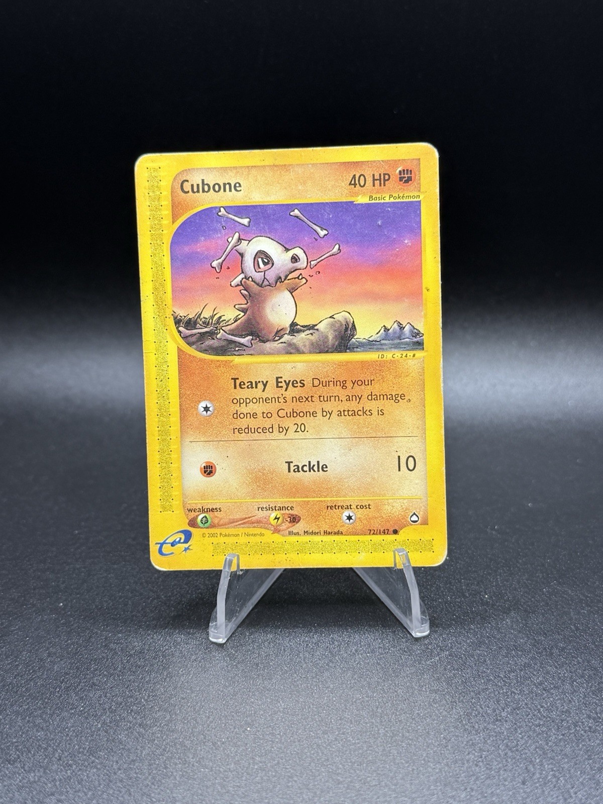 Pokemon Cubone 072/147 Aquapolis Regular