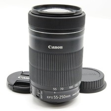 New Canon Canon Telephoto Zoom Lens EF S55 250mm F4 5.6 IS STM APS C Compatible