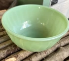 Vintage Fire King 6” Swirl Jadeite Nesting Bowl