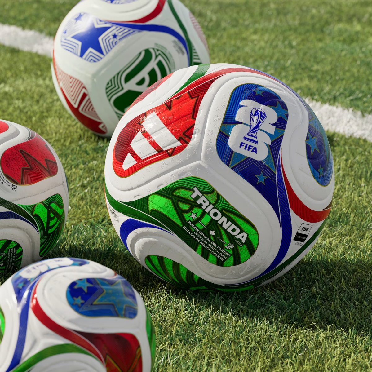 ADIDAS FIFA World Cup 2026 Trionda Pro Ball SOCCER MATCH BALL