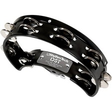 RhythmTech Nickel Drum Tambourine Black