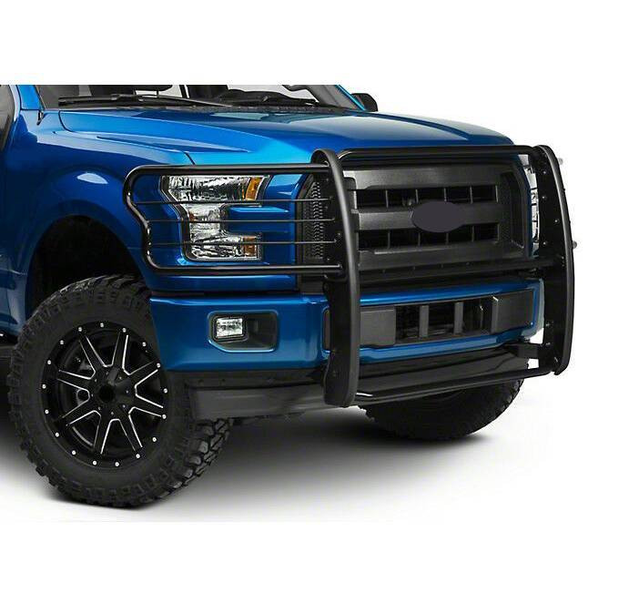 Kasei Modular Black Steel Grille Guard / Brush Push Protector For Ford F-150 2015-2023