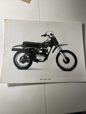 Honda 8" x 10" Advertisement Frame Ready Photo 1980 XR80 Motorcycle Photo