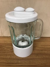 KITCHEN AID 5 Cup 40 OZ GLASS KSB5WH PITCHER SCREW-ON LID Replacement