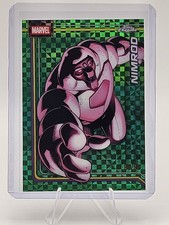 2026 Topps Chrome Marvel #139 Nimrod /99 Green XFractor
