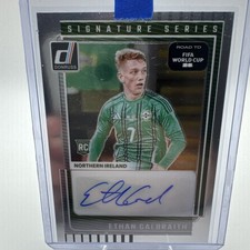 2025-26 Donruss FIFA World Cup ETHAN GALBRAITH Signature Autograph Auto Ireland