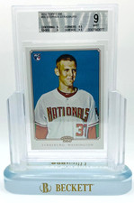 2010 Topps 206 Stephen Strasburg RC #55 BGS 9 Mint Washington Nationals Rookie