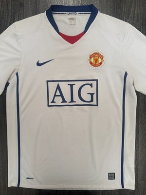 Original Nike Manchester United 2008/2009 Auswärtstrikot Herren Medium