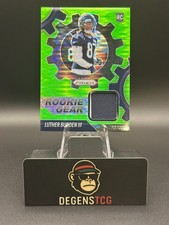 2025 Panini Prizm Rookie Gear Luther Burden III Bears Neon Green Pulsar #RGR-LBN
