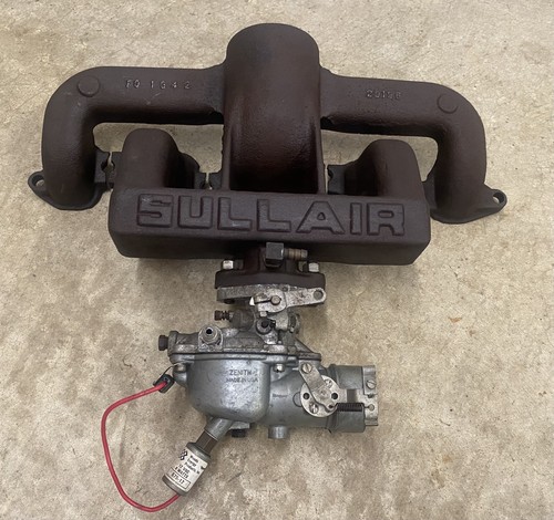 Sullair 29196 Manifold & Carburetor 029196 029196C Exhaust & Intake Manifold