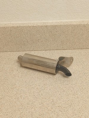 Jetpro Exhaust Pipe Slip On Silencer for 1/5 Scale RC Cars New with Blemishes 
