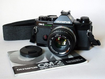 Olympus OM-2 Spot Program + Zuiko MC Auto-S 1,8-50mm - Top Zustand