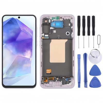 OLED LCD Screen with Touch Screen suitable for Samsung Galaxy A55 SM-A556B