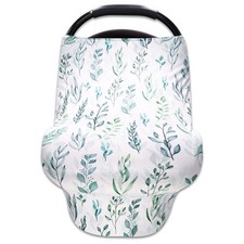 DILIMI Baby Car Seat Cover Green Leaf, 1 Count Pack of 1 , Leaf
