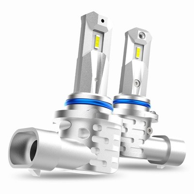 AUTOONE CANBUS White 6000K 9005 LED High Low Beam Headlight Bulbs Pair ED