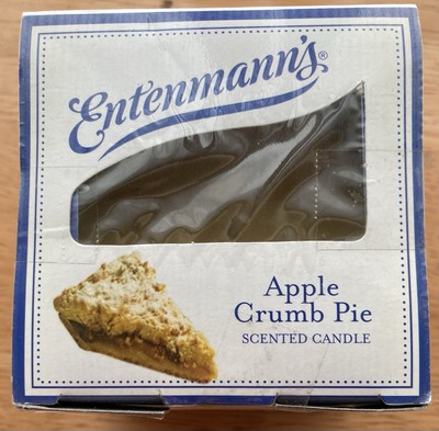 Entenmann's ''Apple Crumb Pie'' Scented 3 Ounce Glass Jar Candle