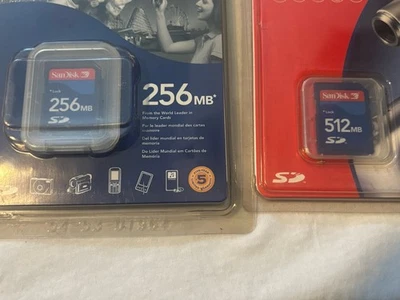 SanDisk (256MB & 512MB) SD Digital Camera Memory Cards - image 1 of 2