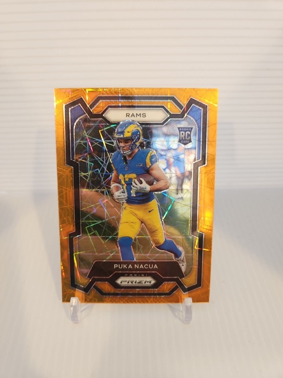 2023 Panini Prizm - Rookies Puka Nacua #357 Lazer Prizm (RC)