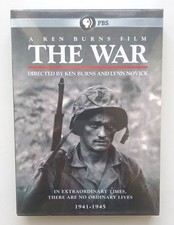 The War - Ken Burns - PBS WWII Documentary - DVD's In Case, Factory Sealed New