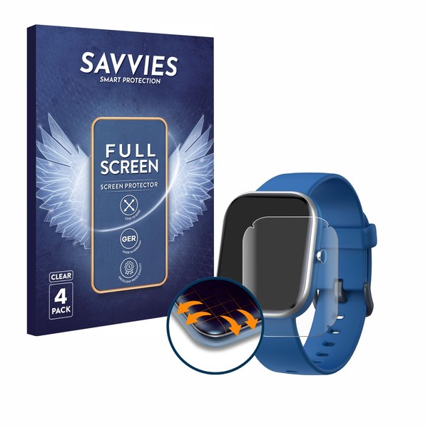 4X Full-Screen Schutz Folie FüR Slothcloud H97 3D Curved Edge Display-image