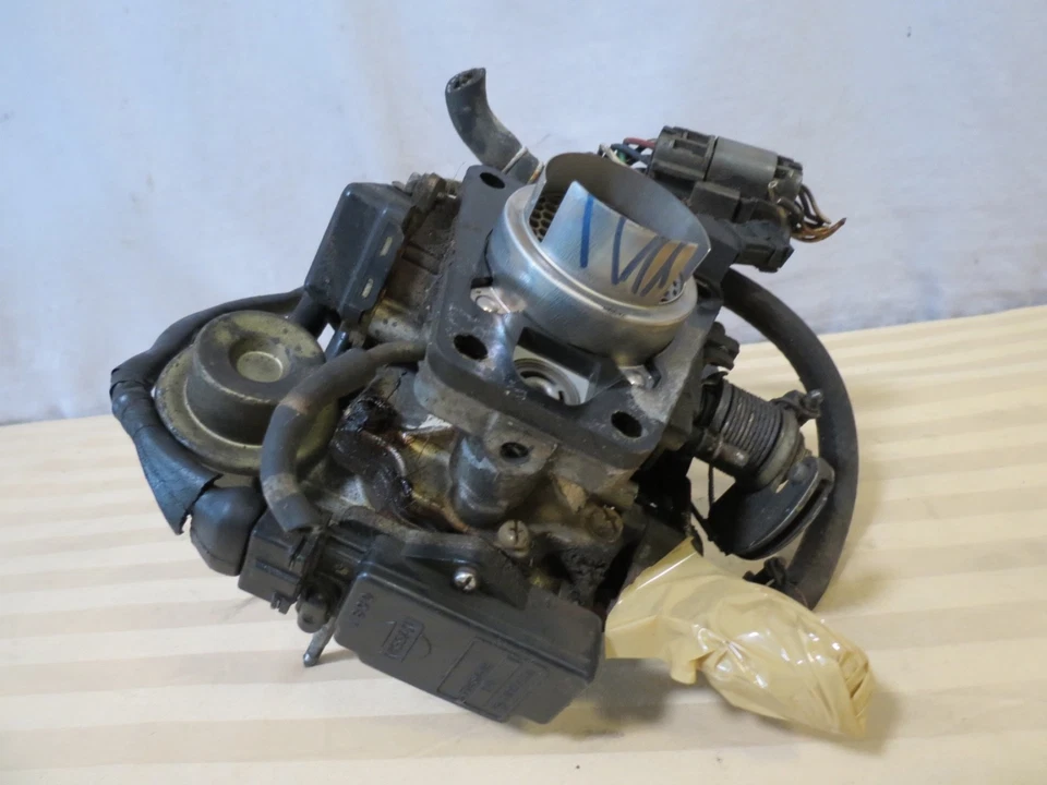 87 88 89 1987-1989 Nissan D21 Pathfinder 2,4 L carrocería del acelerador de combustible MASA AFH45M-14 Foto 2 de 4