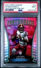 2024 Topps Chrome Youthquake Jayden Daniels #Y-3 Pink Refractor (RC). PSA 9