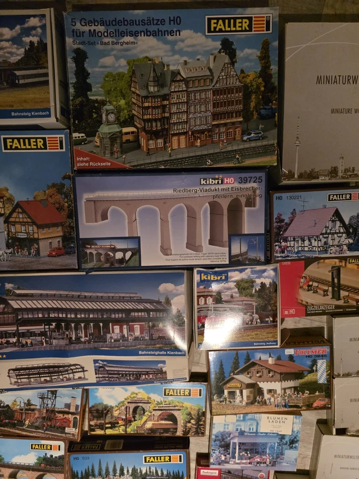 faller gebäude-set h0 Konvolut XXL Modelleisenbahn - Bild 3 von 4