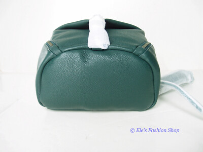 ❤️ NWT Rebecca Minkoff Julian Large Leather Backpack Bottle Green 100%  AUTHENTC NWT REBECCA MINKOFF Full Size Large Julian Leather Backpack  main image 2