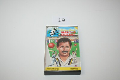 ZX Spectrum Game Tape - Graham Gooch`s Test Cricket : Alternative Software Ltd