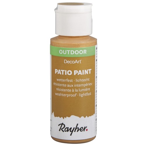 Peinture Pour Faïence Patio Paint – Orange Sanguine – Flacon 59 Ml – Rayher