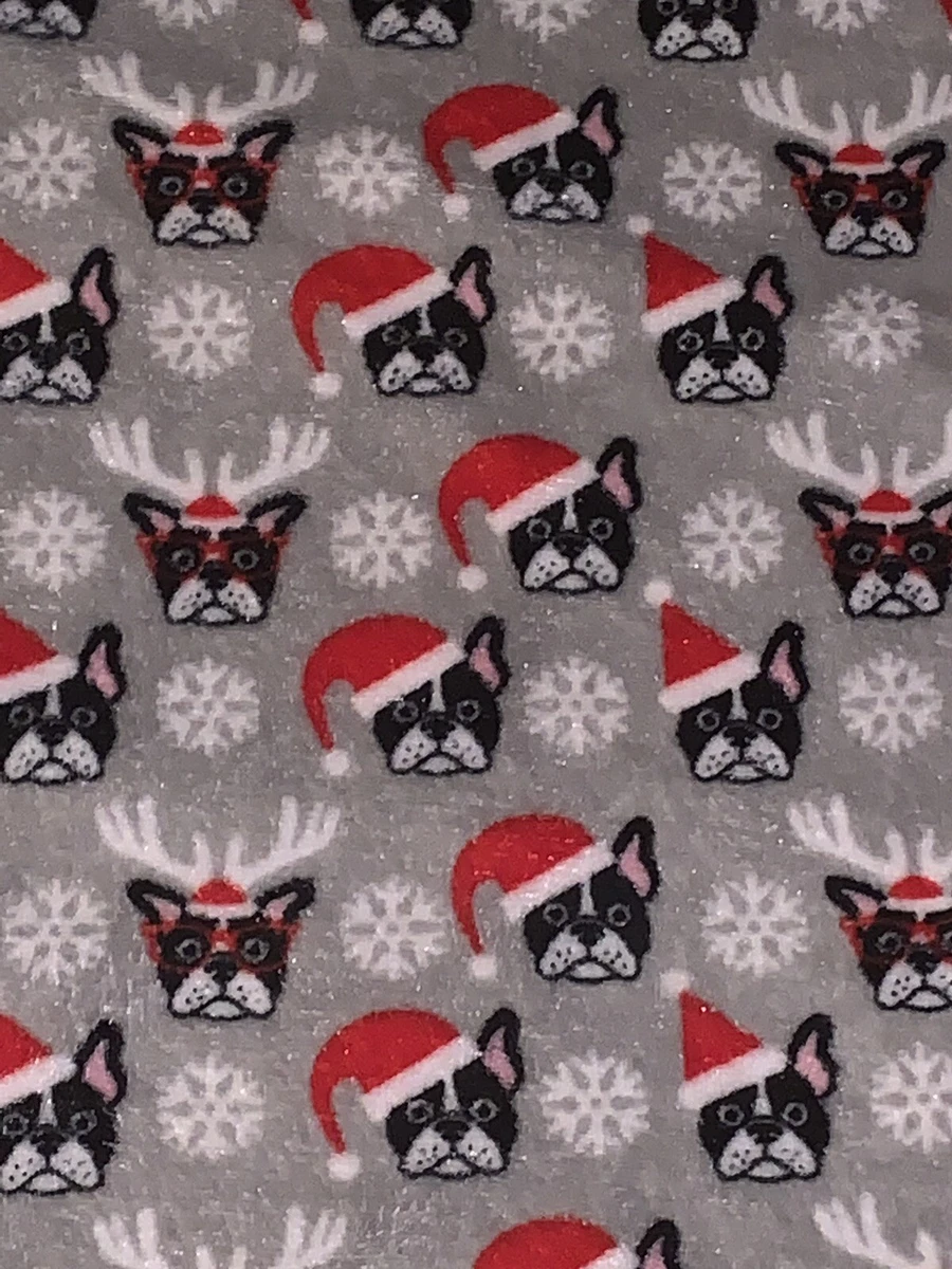 Boston terrier store baby blanket