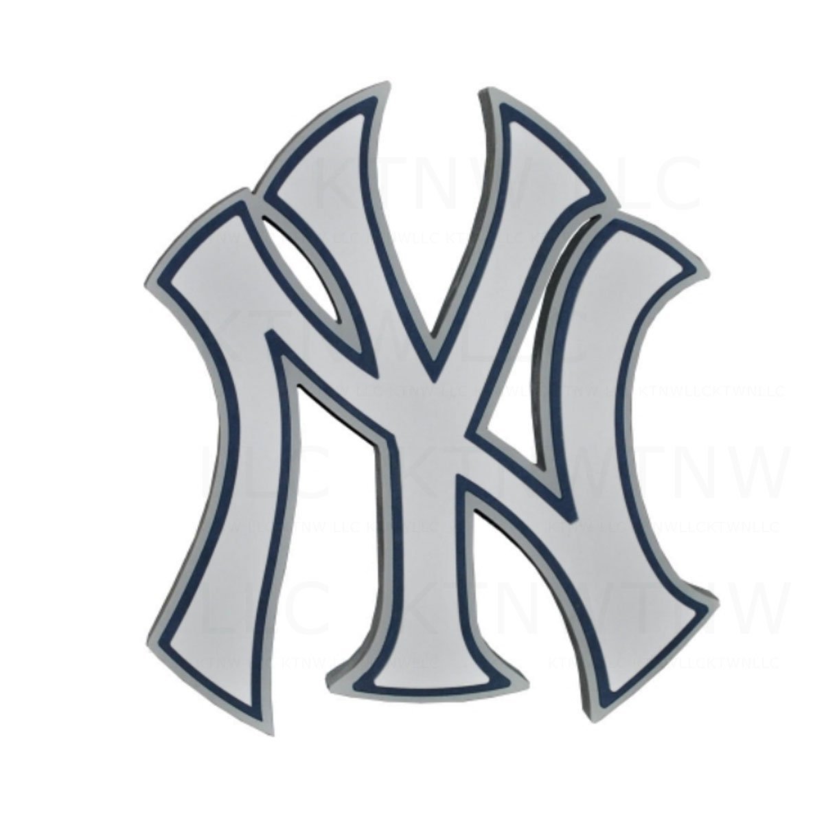New MLB New York Yankees 3D Fan Foam Logo Holding Wall Sign Made