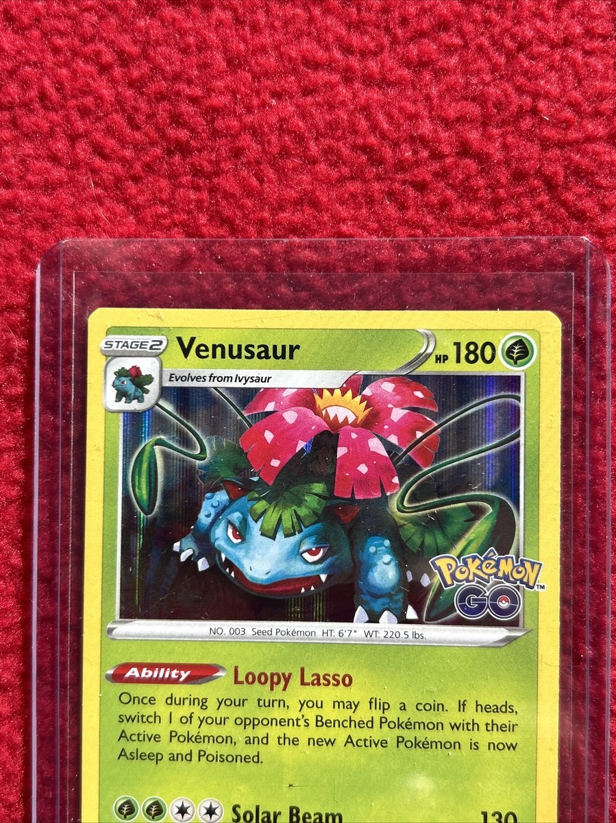 Venusaur 003/078 Holo Rare Pokemon Go TCG 2022 Pokmon Card NM-Mint Pack Fresh | eBay Venusaur 003/078 Holo Rare Pokemon Go TCG 2022 Pokmon Card NM-Mint Pack Fresh | eBay