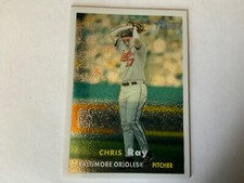 2006 Topps Heritage Chrome Chris Ray  Card # 92.    SN 0726 / 1957