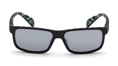 Adidas SP0023-F 02C Matte Black Plastic Mirrored Sunglasses Frame 59-15-145 (AF)