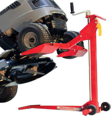 EZ Max Lawn Mower Lift - 450Lb Capacity, Space-Saving, Ideal for Repairs