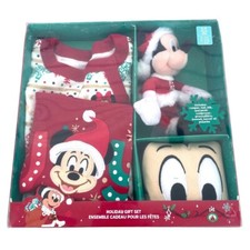 Disney Store Mickey Mouse and Friends Baby Holiday Gift Set 6-9M