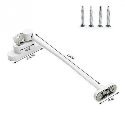 Restrictor Kid Safety Stainless Key A Lockable Window Security Cable Lock Door t