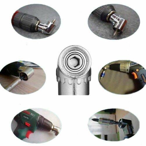 6tlg Winkelschrauber-Vorsatz Adapter Winkelaufsatz Akkuschrauber Bithalter 1/4" - Bild 4 von 15