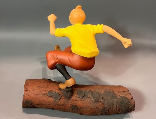 HERGE - TINTIN AU TRONC D'ARBRE - LEBLON DELIENNE - 1995 - Imagen 8 de 9