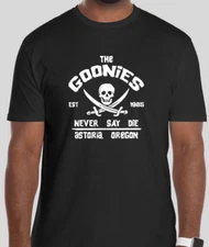 The Goonies movie 80's funny vintage retro nostalgic graphic t shirt tee design