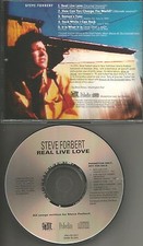 STEVE FORBERT Real Live Love 5TRX w/ 3 RARE LIVE TRX & ALTERNATE PROMO CD single