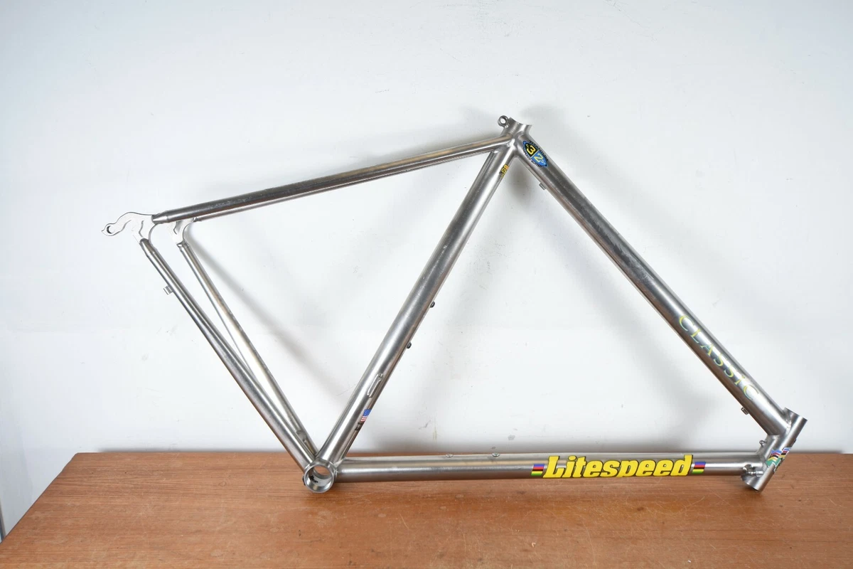Vintage Litespeed Classic Titanium Road Bike 700c 56cm Frame